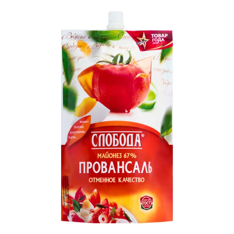 SLOBODA MAYONEZ 375 Q PROVONSAL 67% PKT