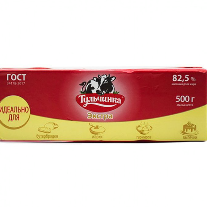 Tulçinka extra spred yağı 82.5% 500qr