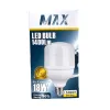 LED lampa MAX E27, 18 Vt, 200° işıq bucağı, alüminium və plastik korpus,
