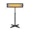 Qızdırıcı Kumtel Dx-25 Twinray Ayaqlı İki Spirallı İnfraqırmızı Qızdırıcı 2500 W