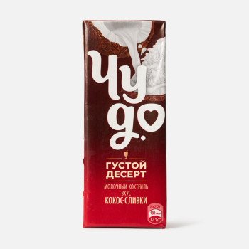 Chudo Kokos və Qaymaq Südlü Kokteyl 200ml