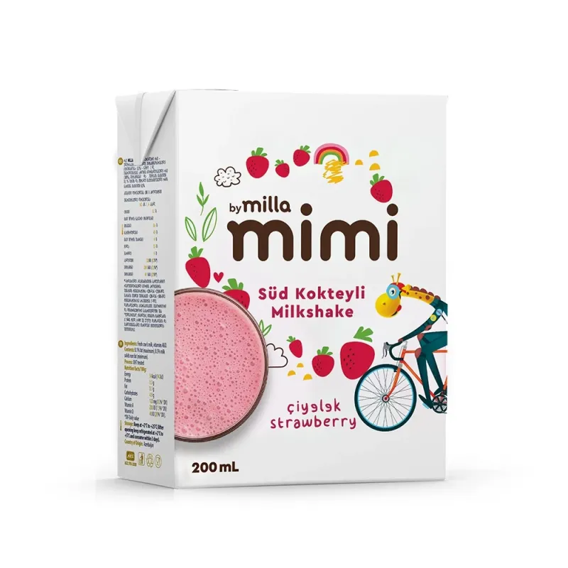 MİLLA MİMİ SÜD 200 Q ÇİYƏLƏK 1.8%