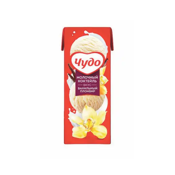 Çudo Kokteyl Vanil və Plombir 2% 960q