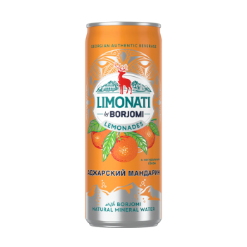 Borjomi Qazlı Su Banka 0.33lt