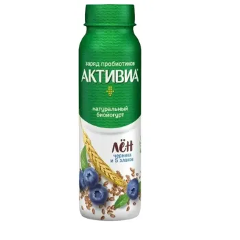 AKTIVIA YOQURT İÇMƏLİ 270 Q BLUEBERRY