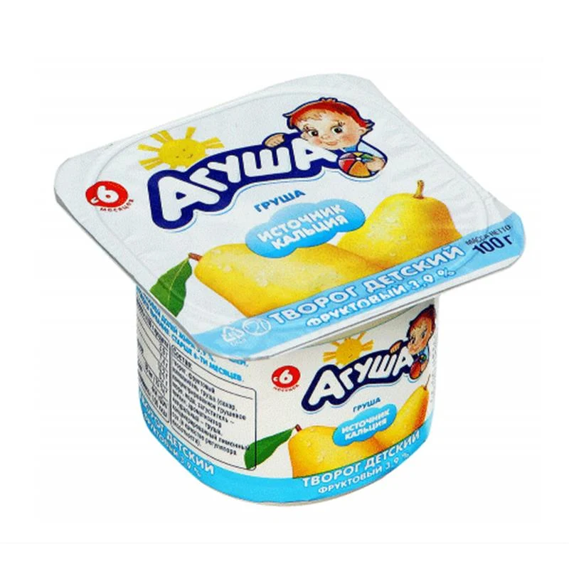 AQUŞA YOQURT KƏSMİKLİ 100 Q ALMA BANAN