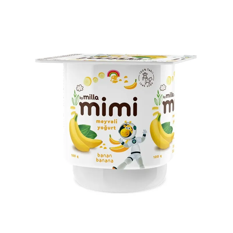 MİLLA MİMİ YOQURT 100 Q BANAN