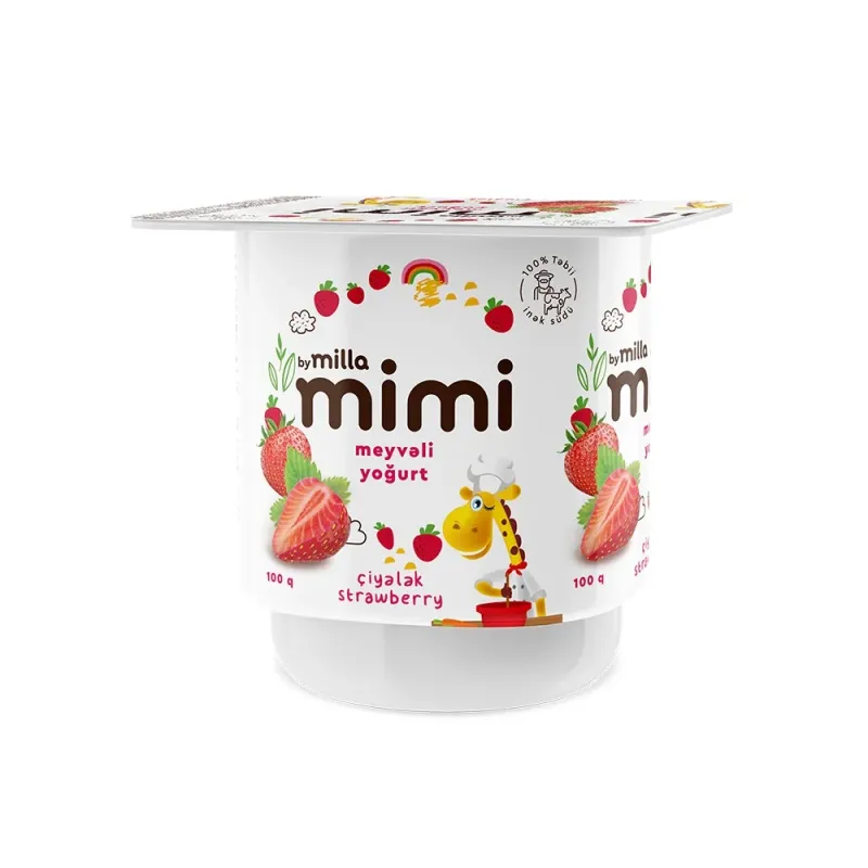MİLLA MİMİ YOQURT 100 Q ÇİYƏLƏK