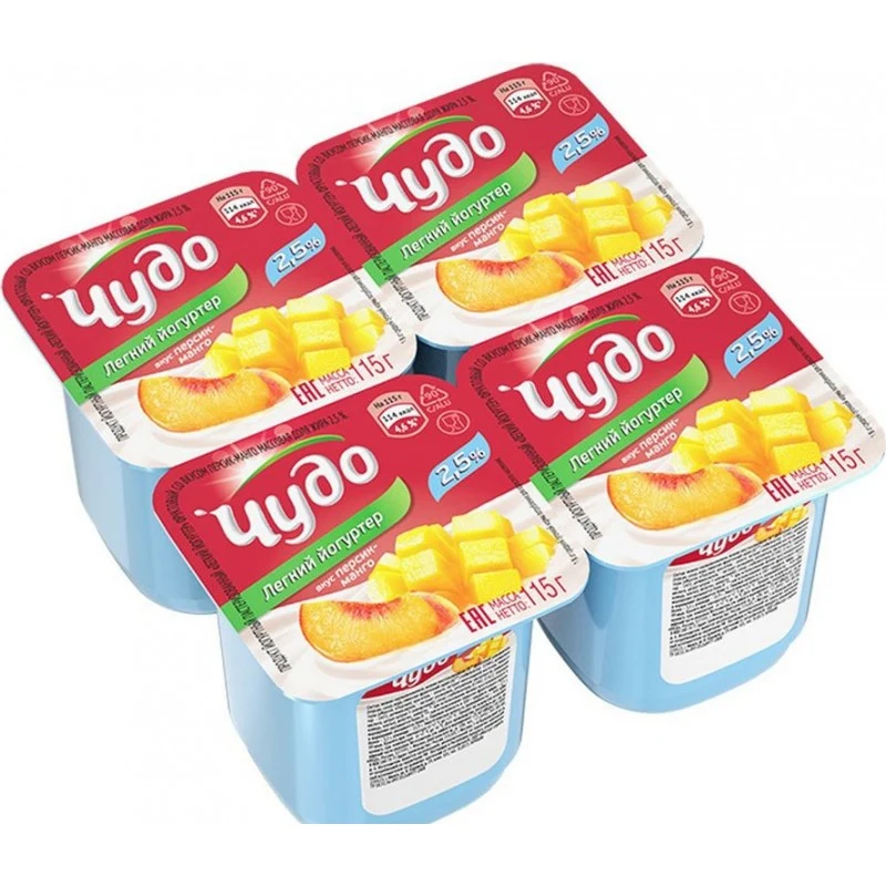 ÇUDO YOQURT 115 Q ŞAFTALI MANQO 2,5%