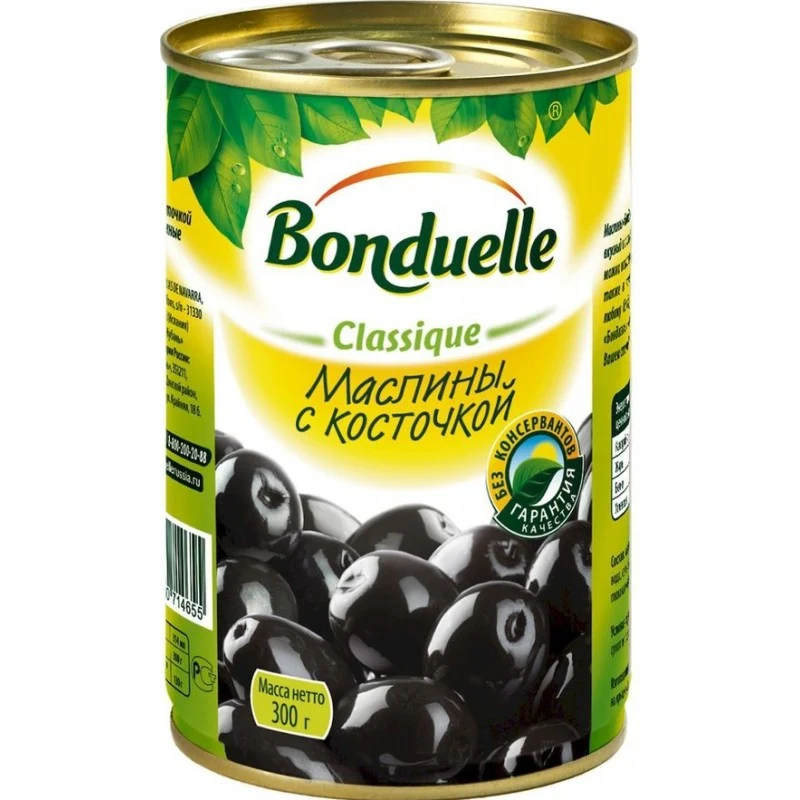 BONDUELLE QARA ZEYTUN 314 Q TUMLU TNK